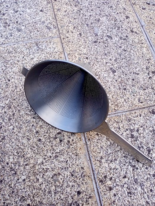 Coador inox Lacor cozinha colinaria