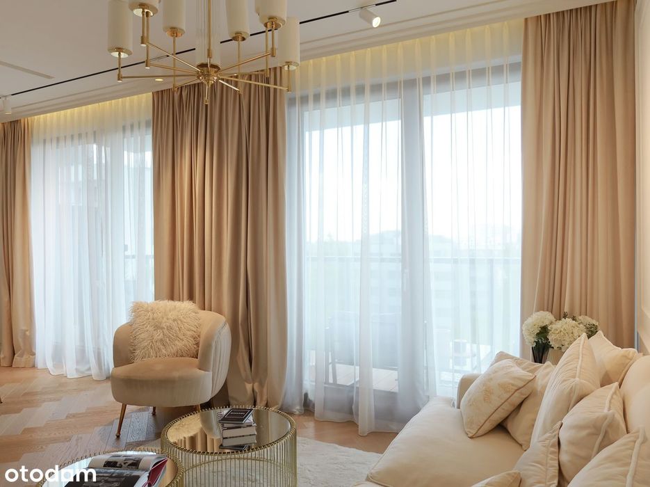 Wyjątkowy apartament premium na Mokotowie | top floor | taras i balkon - Więcej