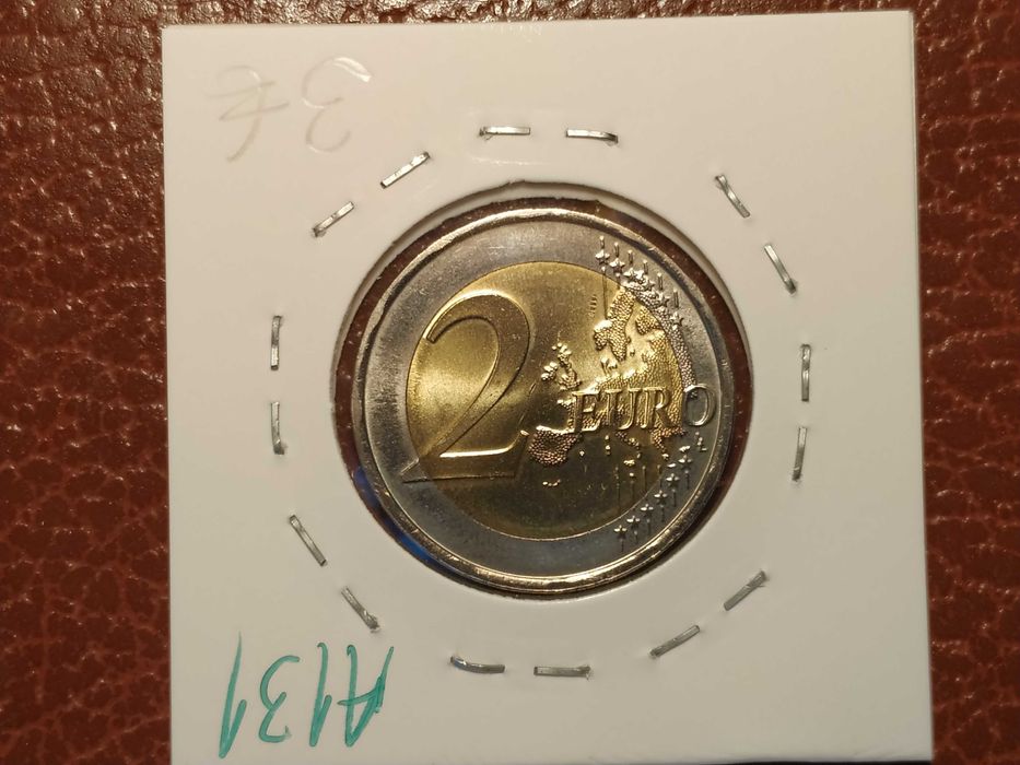 A129/30/1/3 moeda de 2€ comemorativa de 2008 Direitos Humanos (várias)