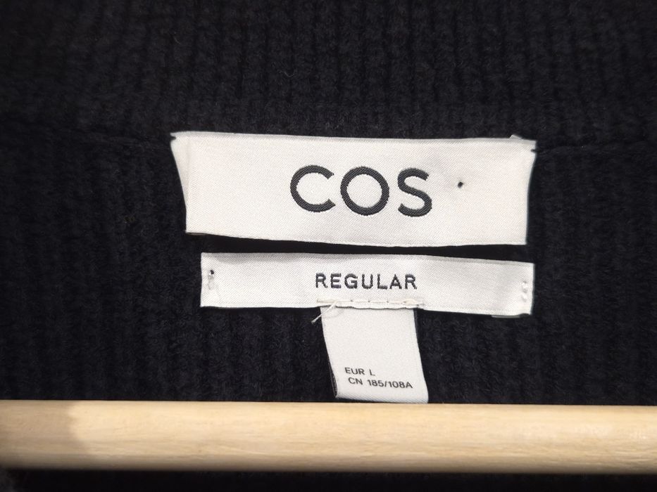 Светр кардиган COS Collared Textured-Knit Cardigan uniqlo