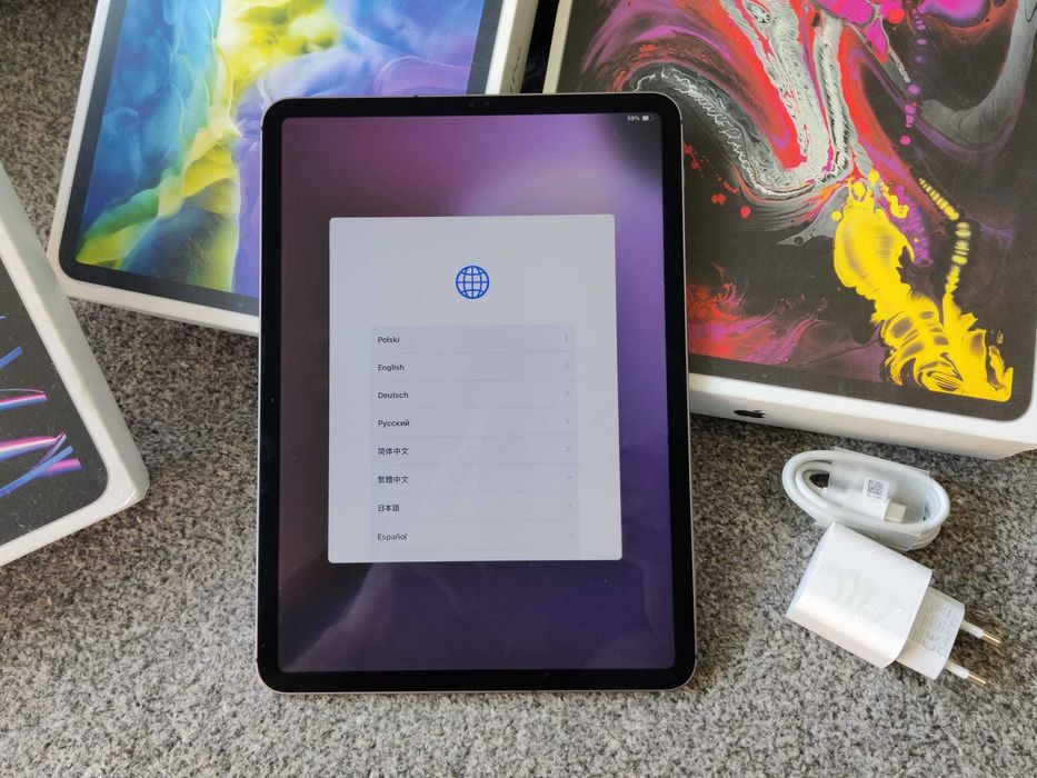 iPad Pro 11" 256GB Wifi Cellular LTE 5G Bat100% Pencil Gwarancja