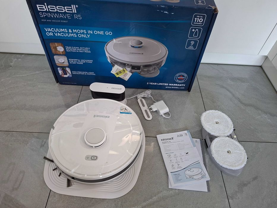BISSELL SpinWave R5 Robot odkurzający z mopem 3475N