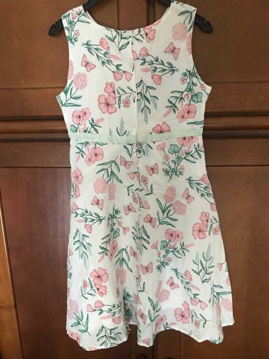 Бавовняна сукня літня на дівчинку 9-10років, плаття