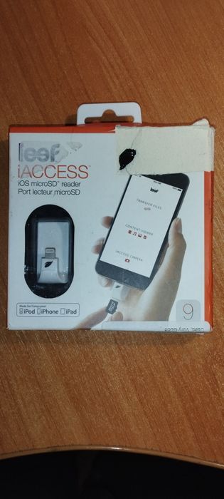 Миниатюрный iOS Card Reader картридер microSD для iPhone, iPad, iPod l