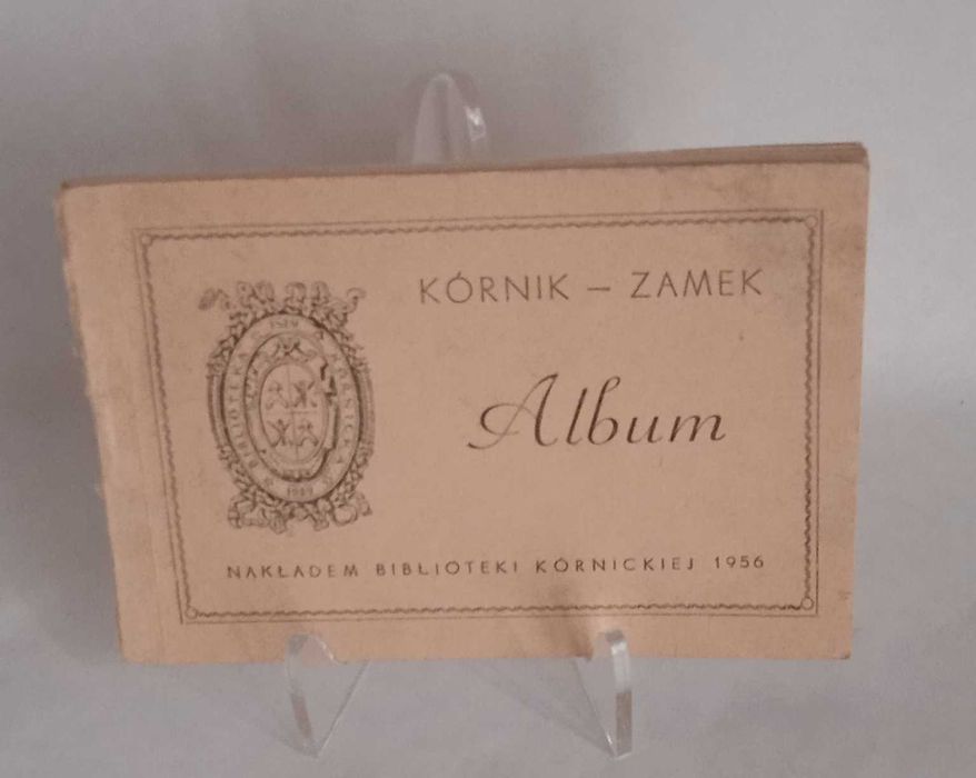 Kórnik Zamek mini Album Biblioteka Kórnicka 1956