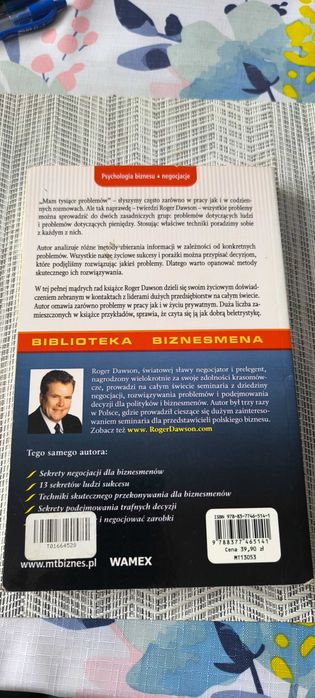 Książka Rozwiążesz każdy problem. Biznes