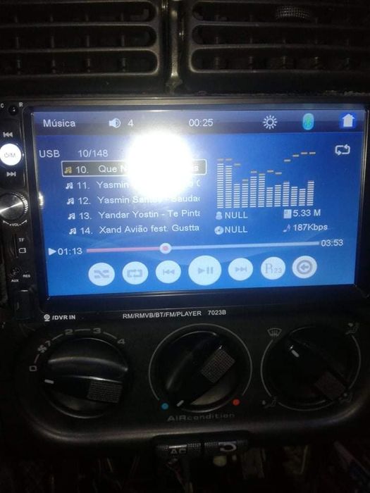 Radio 2din em excelente estado