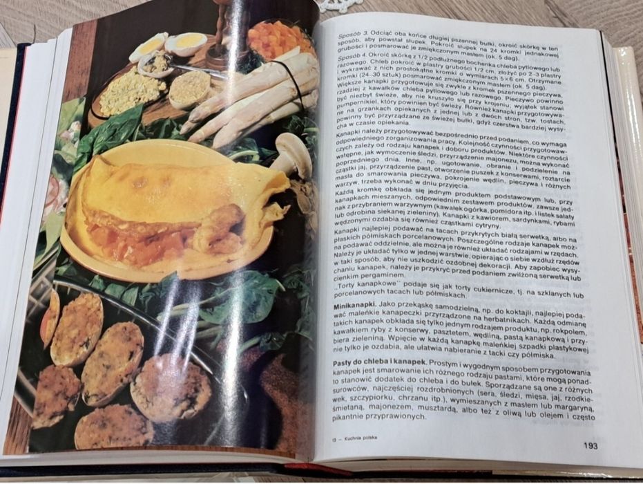 Kuchnia polska Książka kucharska  idealny stan