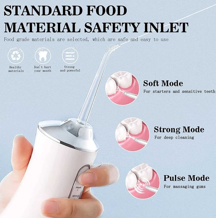 Irrigador Oral ou Exaguador de Dentes Portátil