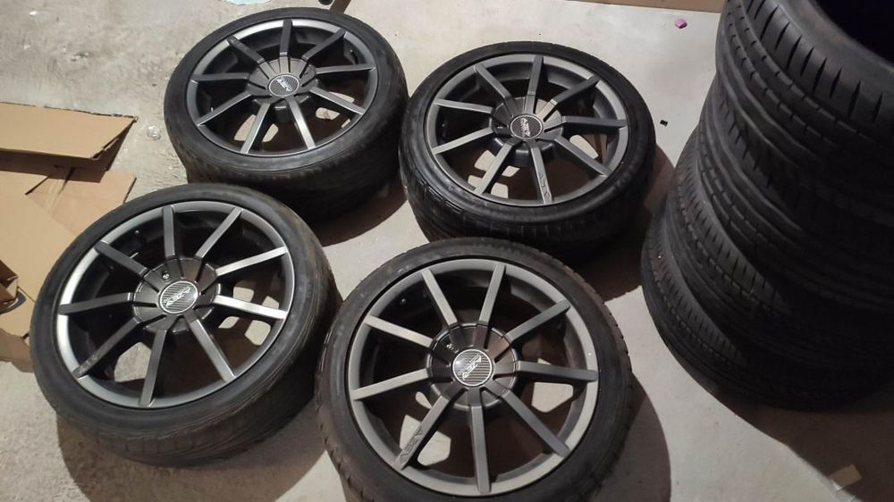 jantes 17 Peugeot 208 + citroen Ds3 Azev com pneus