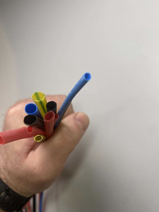 Zestaw rurek termokurczliwych mix kolorów i średnic (mały pakiet)