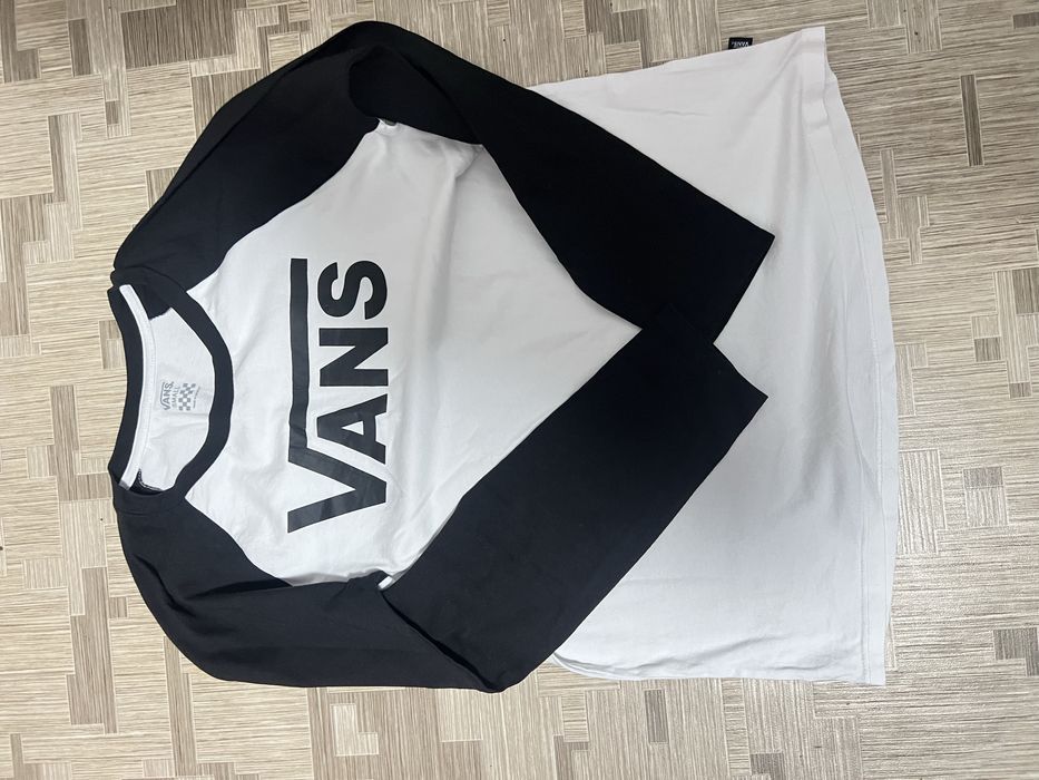 Оригінальний лонгслів / реглан Vans (Розмір S)