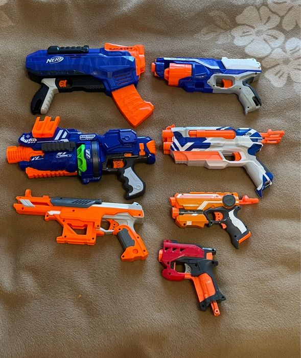 Бластер NERF N-Strike Elite Rukkus ICS-8, Nerf
