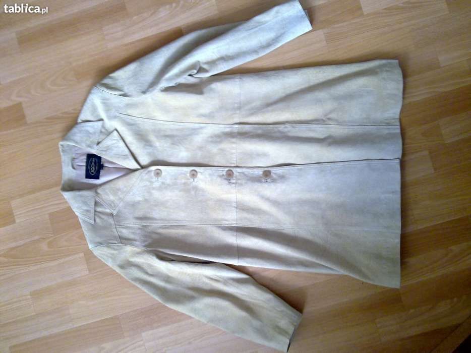 Skórzany płaszcz damski JCC