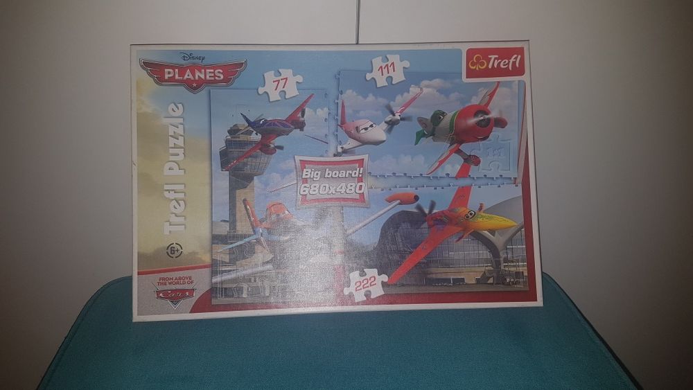 Puzzle Trefl Samoloty 77, 111, 222 elem.