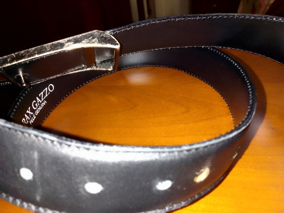 Cinto de pele genuína