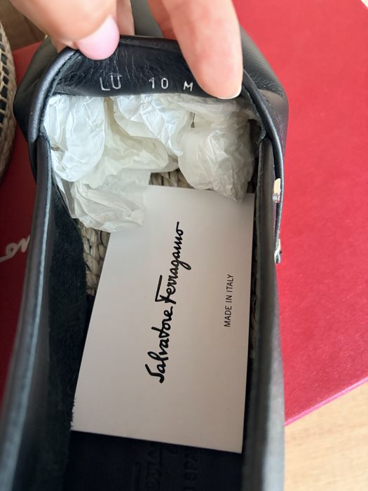 Эспадрильи salvatore ferragamo