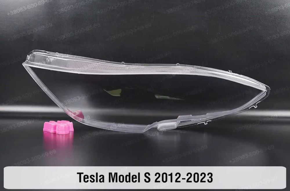 Корпус скло на фару TESLA Model 3 Y Х S для фар hella AL тесла X