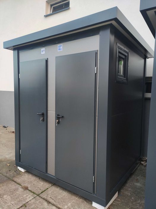 CAMPING Pawilon sanitarny wc natrysk budka prysznic toaleta