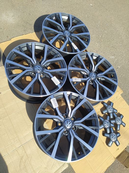 Диски Volkswagen Tiguan T-ROC Taos Passat Golf Jetta Touran t4 Caddy Skoda Octavia SuperB Karoq Kodiaq Seat Leon Ateca Exeo Altea Audi A4 A6 R17(5*112