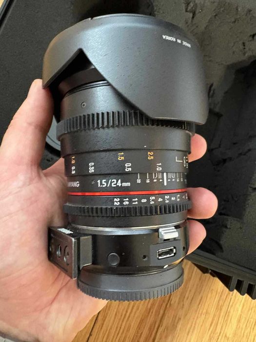 Kamera Sony FS700R +Rekorder Odyssey 7Q 4K +Set obiektywów Samyang