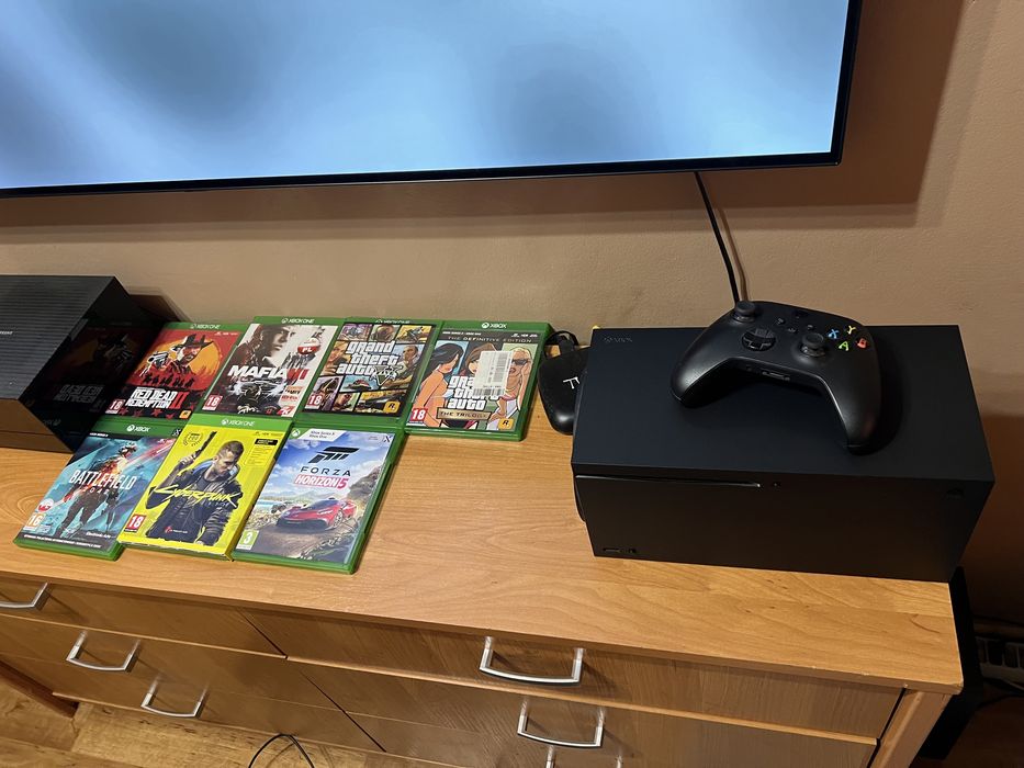 Xbox series x +gry