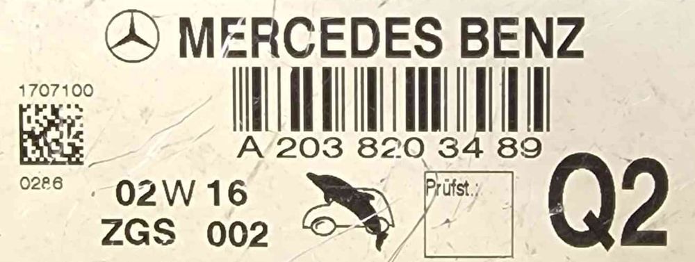 Antena A2038203489 - MERCEDES-BENZ CLK