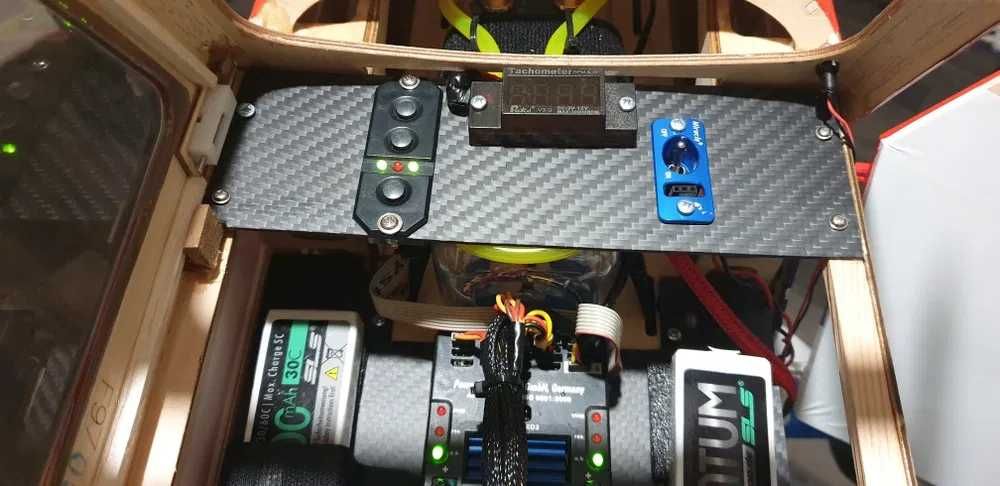 Samolot RC Decathlon od Pilot RC 2.7m ,DLE 55RA, Powerbox