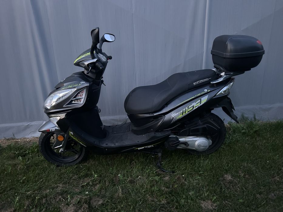 Barton falcon 125 skuter 125 mozliwy transport