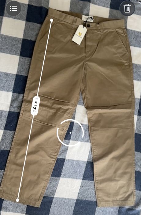 Штани Lyle & Scott Articulated Cargo TR2140V W34/L32 нові оригінал