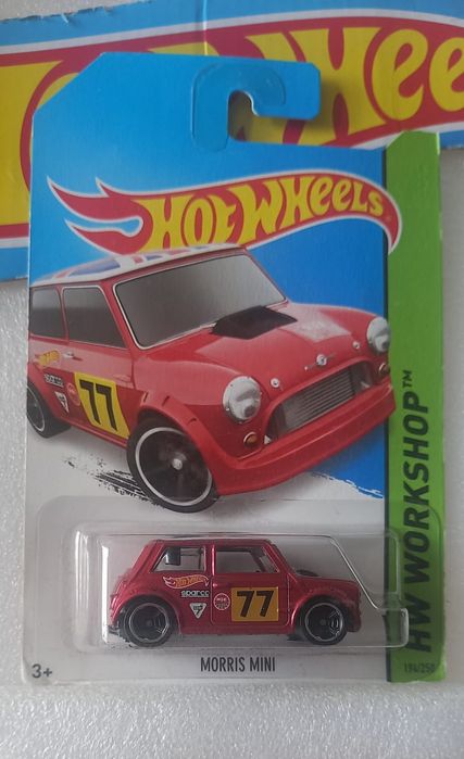Morris mini hot wheels