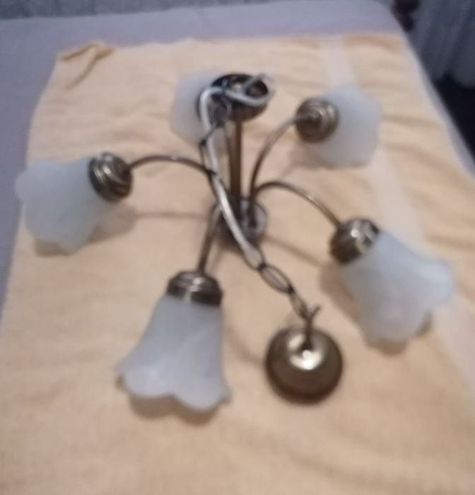 Candeeiro tipo Holandês 5 lâmpadas