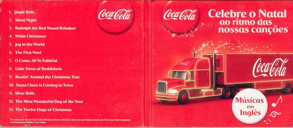 Coca-Cola Livro CDs DVD Calendários De Bolso Single Vinil Cassete