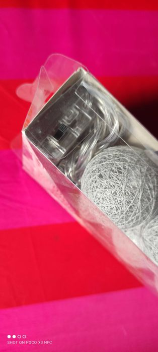 Girlanda NOWA cotton lights lampki led