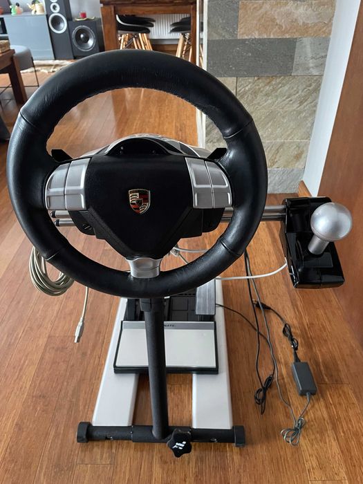 Zestaw Fanatec Porsche 911 Turbo S kierownica pedały biegi stelaż XBOX