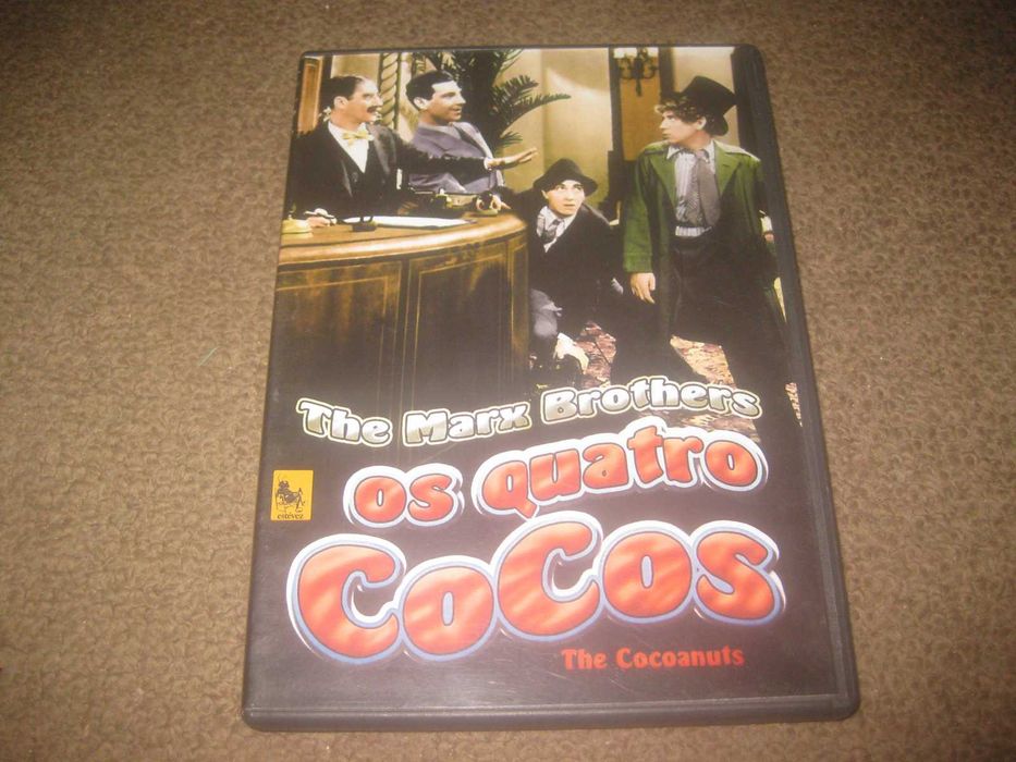 DVD "Os Quatro Cocos" com os Irmãos Marx/Raro!