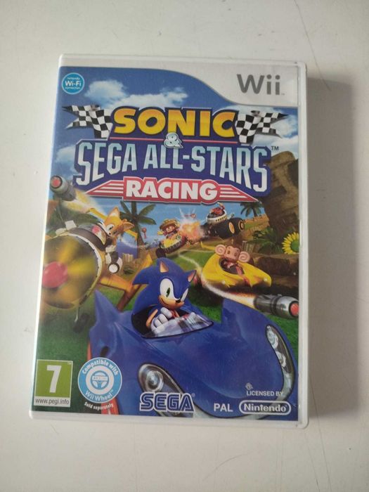 Jogo Wii- Sonic &Sega All-Stars Racing