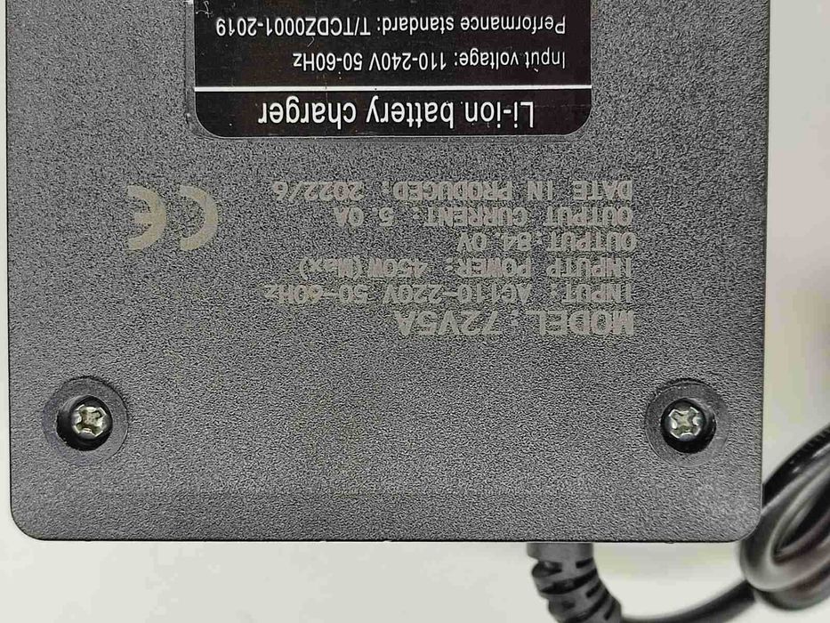 Зарядное для Li-Ion аккумулятора 20S 72 вольта (84В) 5 ампер