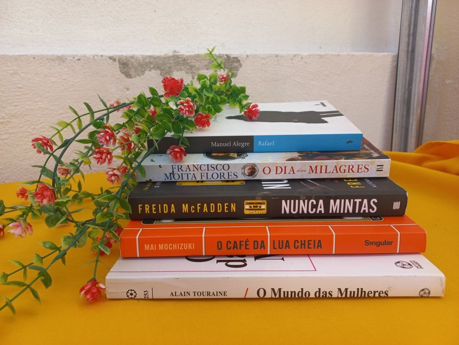 6 livros variados