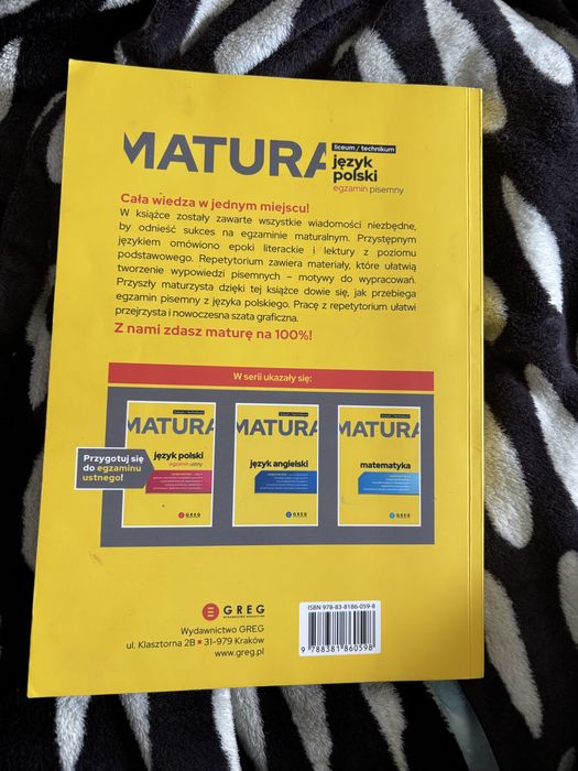 matura jezyk polski egzamin pisemny greg