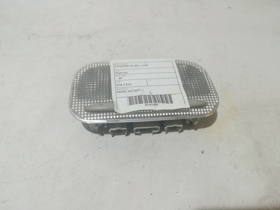 Plafonier frente CITROËN C5 I Break (DE_)