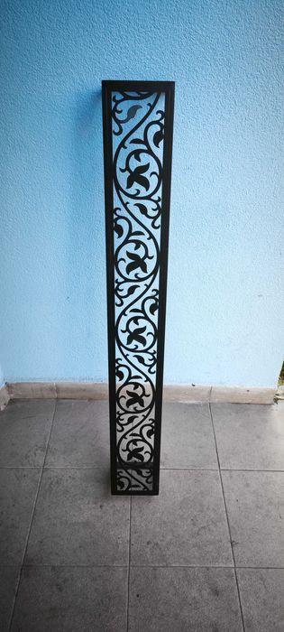 Barierka na parapet, płotek na okno wycięty metodą CNC, DŁUGOŚĆ-114,3