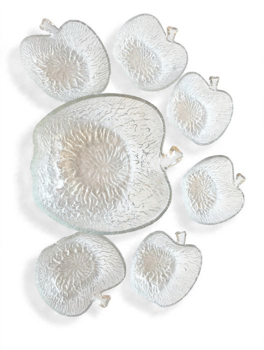 Conjunto taças de maçã