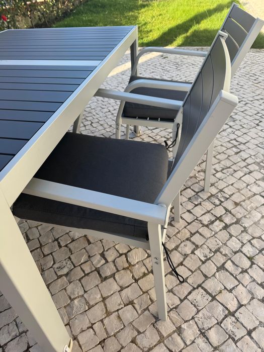 Conjunto de exterior alumínio