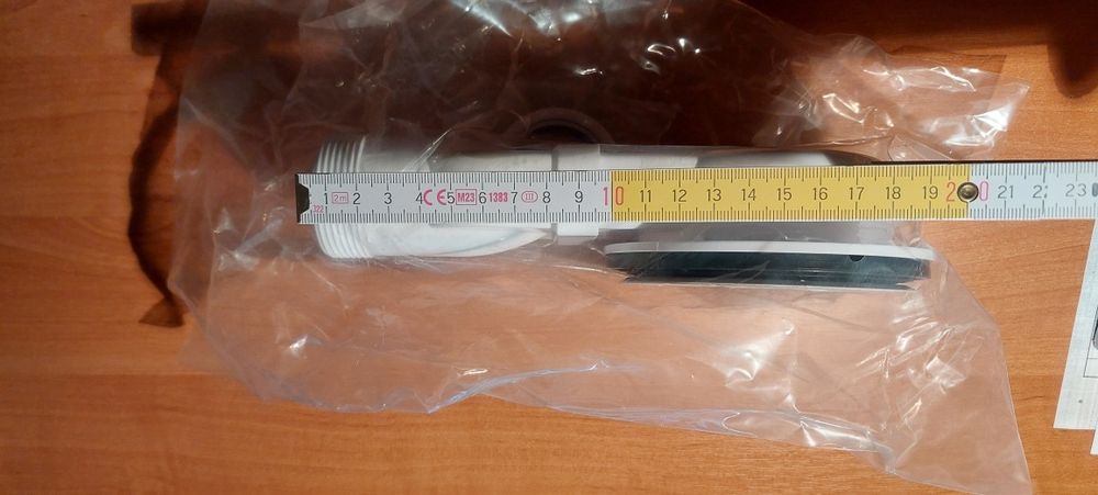 Syfon brodzika niski 90mm fi40