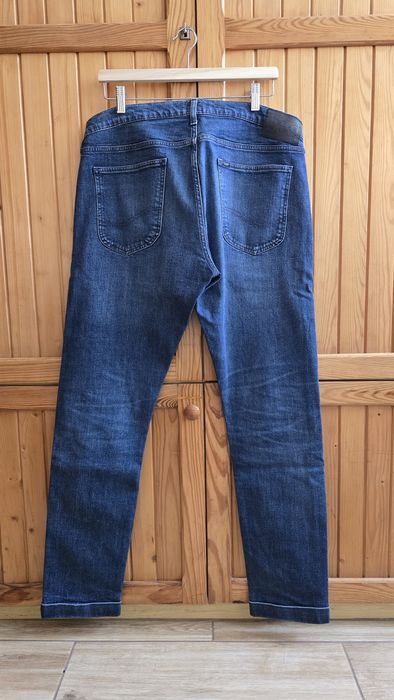 Lee LUKE Jeansy Slim Fit - 34x34 ciemny niebieski