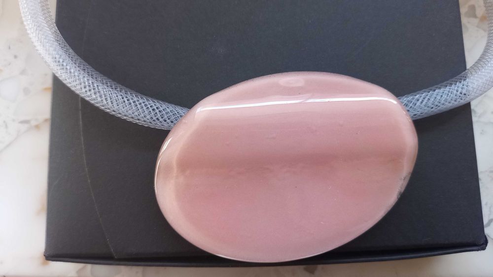 Naszyjnik. Biżuteria artystyczna. Szkło weneckie.