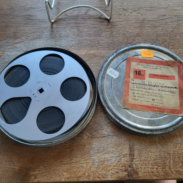 Stara taśma filmowa Przykład Obróbki Tuleji 76/114 ²³²