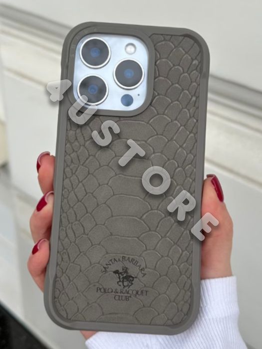 Чехол кожаный Polo Magsafe на iPhone 16 Pro Max чохол Шкіряний