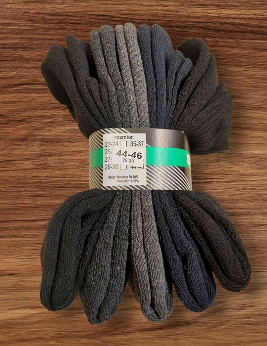 Skarpety męskie frotte 5 par 20 zł